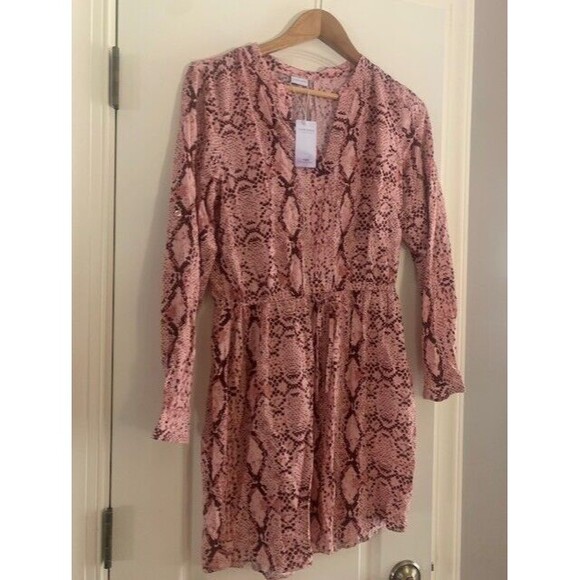 LASCANA WOMENS Pink  Shirt DRESS,  SIZE 8, NEW WITH TAG Soft Girl - Picture 7 of 16